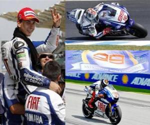 Puzzle 2010 World MotoGP Πρωταθλητής Lorenzo Jorge