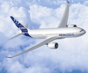 Puzzle Airbus A350 που φέρουν