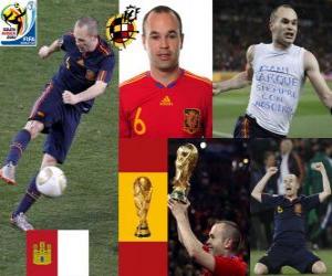 Puzzle Andrés Iniesta (Sweet Iniesta) Ισπανική Εθνική ομάδα Midfielder