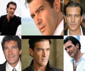 Puzzle Antonio Banderas έχει στην πρώτη ισπανική ηθοποιός που προτάθηκε για Χρυσή Σφαίρα, βραβείο Tony και Emmy Awards.