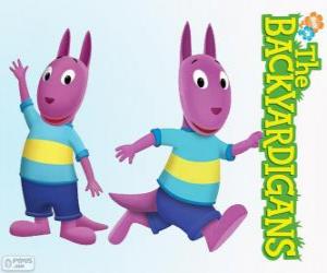 Puzzle Austin, η Backyardigans