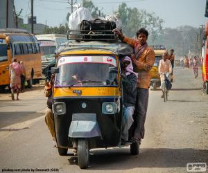 Puzzle Auto rickshaw