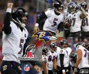 Puzzle Baltimore Ravens ο πρωταθλητής AFC 2012