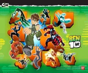 Puzzle Ben 10 προσωπικότητες