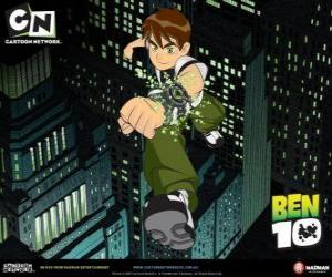 Puzzle Ben 10 στην πόλη