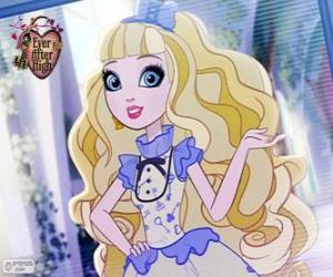 Puzzle Blondie Lockes, ένα νεαρό κορίτσι Royal στο Ever After High