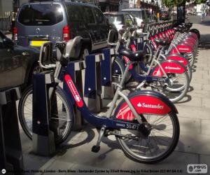 Puzzle Boris Bikes, Λονδίνο