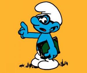 Puzzle Brainy Smurf, το πιο έξυπνο στρουμφ