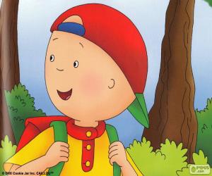 Puzzle Caillou χαμογελώντας