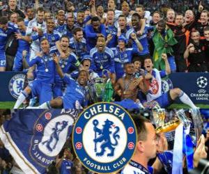 Puzzle Chelsea FC, το 2011-2012 UEFA Champions League Πρωταθλήτρια