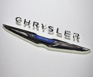 Puzzle Chrysler λογότυπο. Αυτοκίνητο μάρκας από τις ΗΠΑ