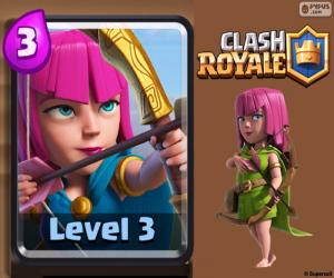 Puzzle Clash Royale τοξότες