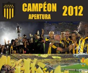 Puzzle Club Atlético Peñarol πρωταθλητής Torneo Apertura 2012, Uruguay