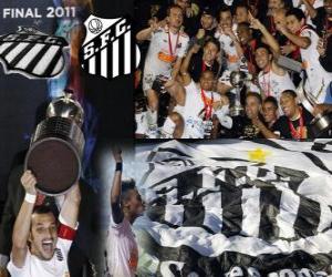 Puzzle Copa Libertadores 2011 πρωταθλητής Santos FC