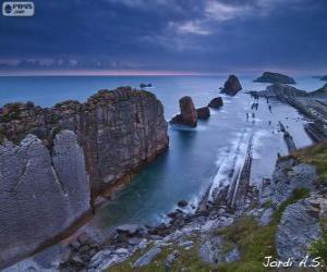 Puzzle Costa Quebrada, Cantabria, Ισπανία