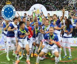 Puzzle Cruzeiro πρωταθλητής 2014