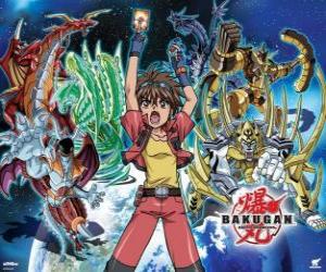 Puzzle Dan Kuso, ηγέτης της Bakugan με έναν από αυτούς