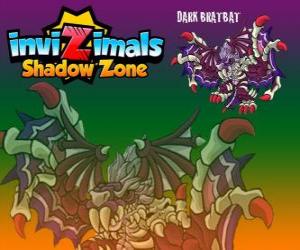 Puzzle Dark Bratbat. Invizimals Shadow Zone. Φρικτό τέρας που φέρουν