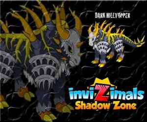 Puzzle Dark Hilltopper. Invizimals Shadow Zone. Καταπολέμηση μηχανή γεμάτος οργή