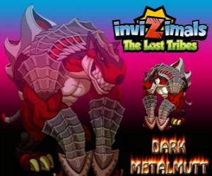 Puzzle Dark Metalmutt. Invizimals The Lost Tribes. Αυτά τα σκοτεινά Invizimals είναι κακό, επιθετική και αλαζονική