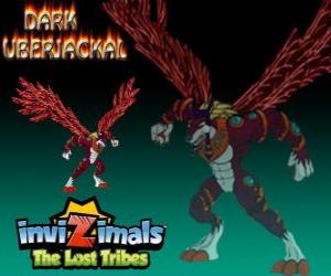 Puzzle Dark Uberjackal. Invizimals The Lost Tribes. Αιγυπτιακή Λόρδος της φωτιάς και της καταστροφής