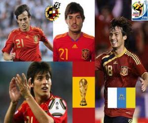 Puzzle David Silva (τέχνη και υπαινιγμός) Ισπανική Εθνική ομάδα Midfielder