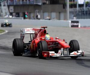 Puzzle Felipe Massa-Ferrari - Μόντρεαλ 2010