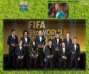 Puzzle FIFA/FIFPro World XI 2015