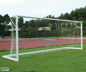 Puzzle Football goal