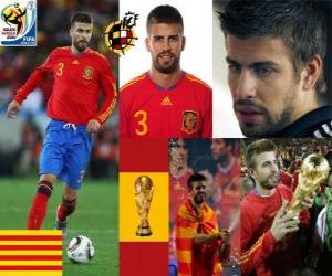 Puzzle Gerard Pique (Ο δανδής της Ισπανίας) Ισπανική άμυνα της ομάδας