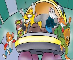 Puzzle Geronimo Stilton, με άλλους χαρακτήρες