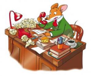 Puzzle Geronimo Stilton, ο διευθυντής της εφημερίδας