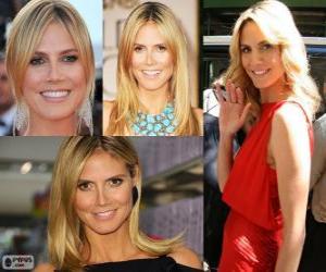 Puzzle Heidi Klum είναι ένα γερμανικό μοντέλο