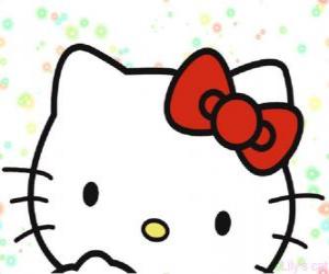 Puzzle Hello Kitty πρόσωπο