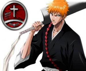 Puzzle Isshin Kurosaki είναι ο κύριος πρωταγωνιστής του Bleach