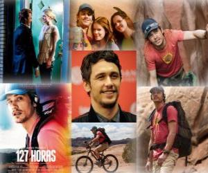 Puzzle James Franco υποψήφια για Όσκαρ το 2011 ως η καλύτερη ηθοποιός για 127 ώρες