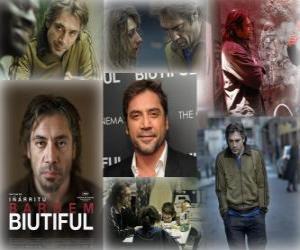 Puzzle Javier Bardem 2011 υποψηφιότητα για Όσκαρ ως η καλύτερη ηθοποιός για Biutiful