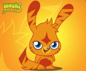 Puzzle Katsuma. Moshi Monsters. Ένα λαγουδάκι