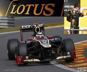 Puzzle Kimi Räikkönen - Lotus - Grand Prix του Βελγίου 2012, 3 ° ταξινομούνται