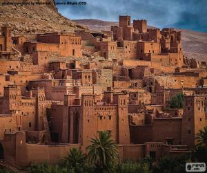 Puzzle Ksar Aït Ben Haddou, Μαρόκο