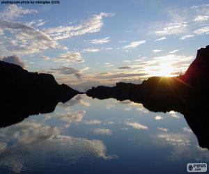 Puzzle Lac Des Vaux, Ελβετία