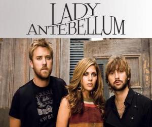 Puzzle Lady Antebellum είναι ένα τρίο των χώρα ΠΟΠ, Ηνωμένες Πολιτείες