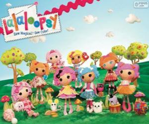 Puzzle Lalaloopsy, τις πάνινες κούκλες