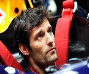 Puzzle Mark Webber - Red Bull - Σαγκάη 2010