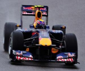 Puzzle Mark Webber - Red Bull - Σαγκάη 2010