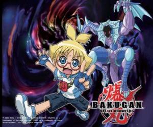 Puzzle Marucho και Preya του Aquos Guardian Bakugan