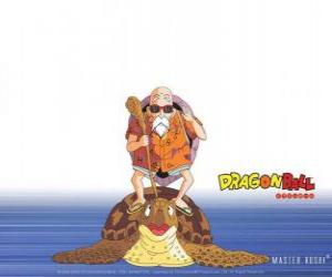 Puzzle Master Roshi, Muten Roshi ή Kame Sennin, η αρχαία πλοίαρχος πολεμικές τέχνες που εκπαιδεύει Son Goku και Krillin