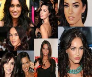 Puzzle Megan Fox είναι ηθοποιός και μοντέλο Αμερικής.