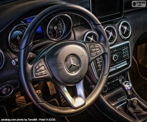 Puzzle Mercedes-Benz τιμόνι