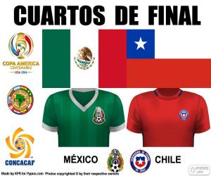 Puzzle MEX - CHI, Copa America 2016